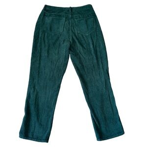 PacSun Womens Green Classic Fit Corduroy Cotton Mom Jeans Size 27